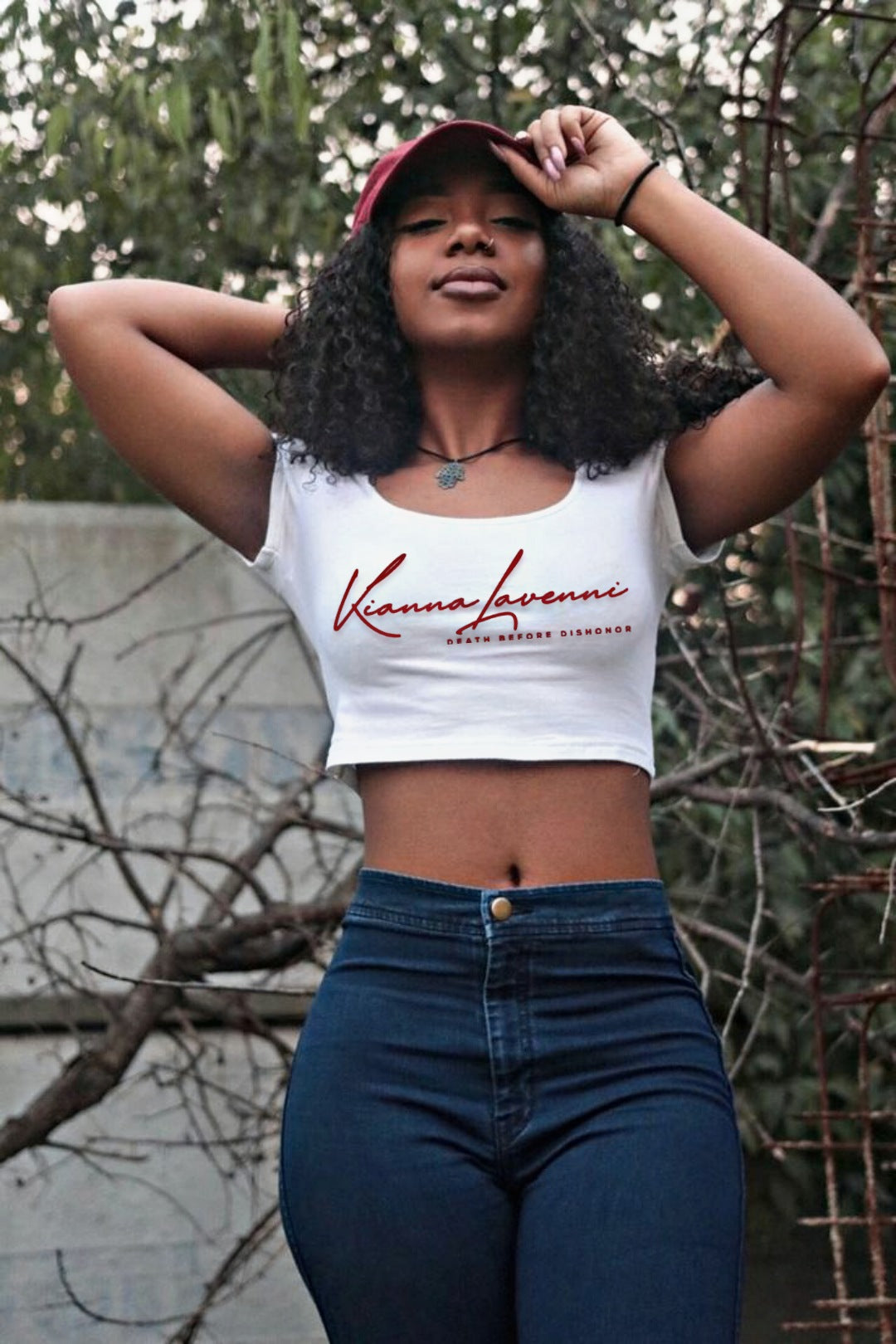 Kianna Lavenni Crop Tee